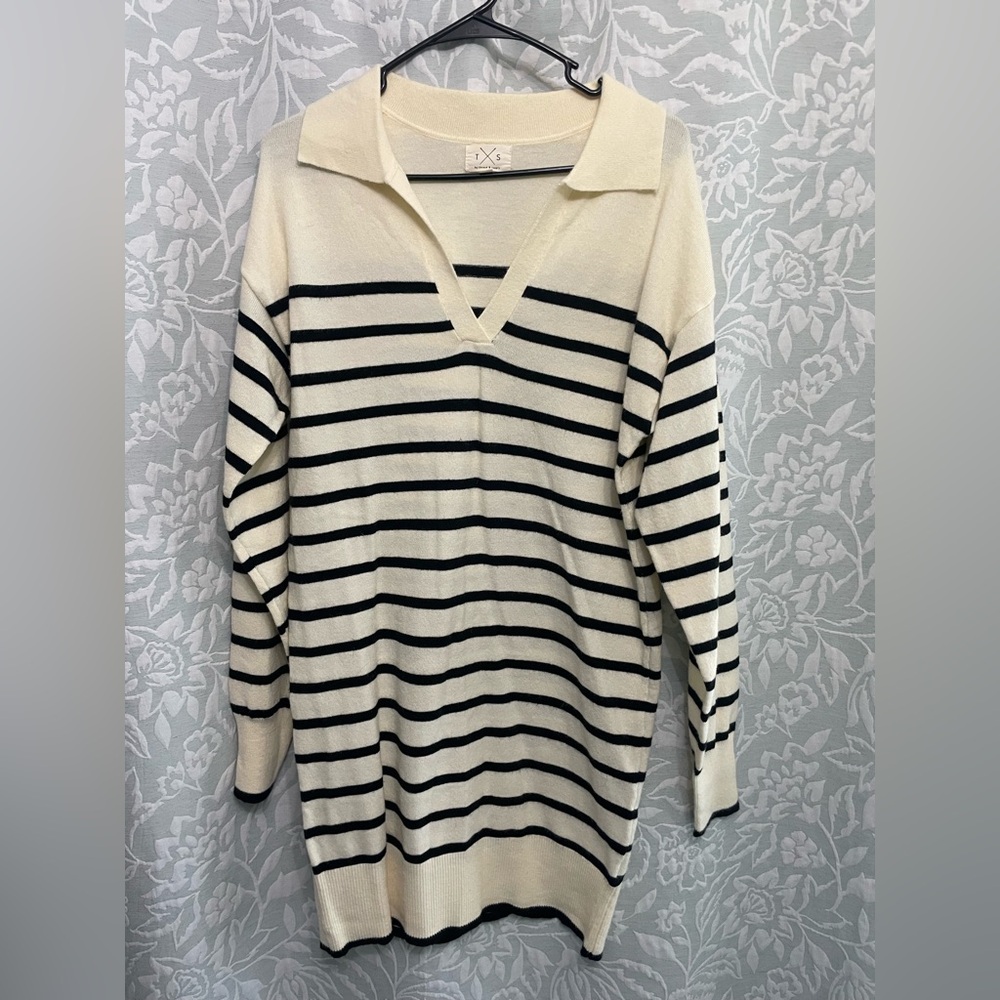 Thread & Supply Cream Knit Dress